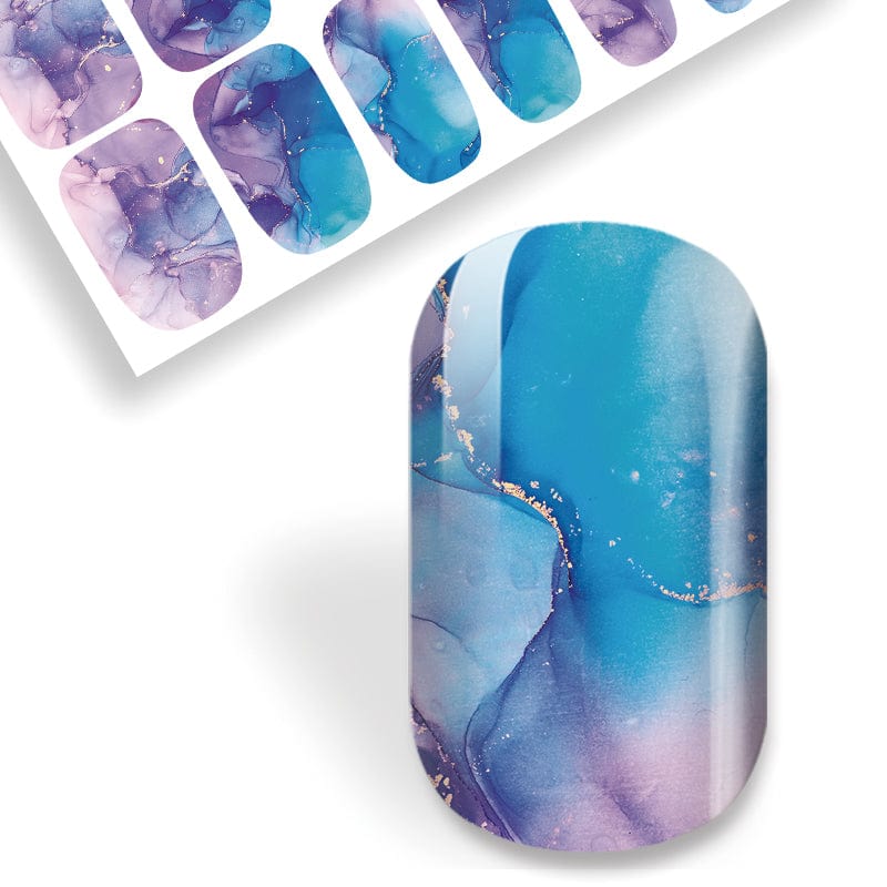 NEW: Blue Fire Marble