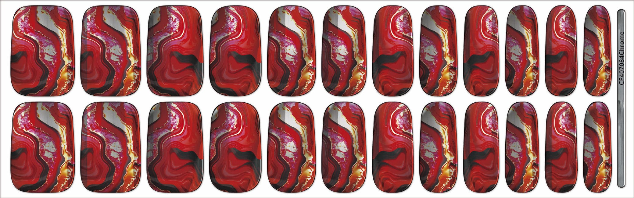 Blood Moon Marble (Chrome)