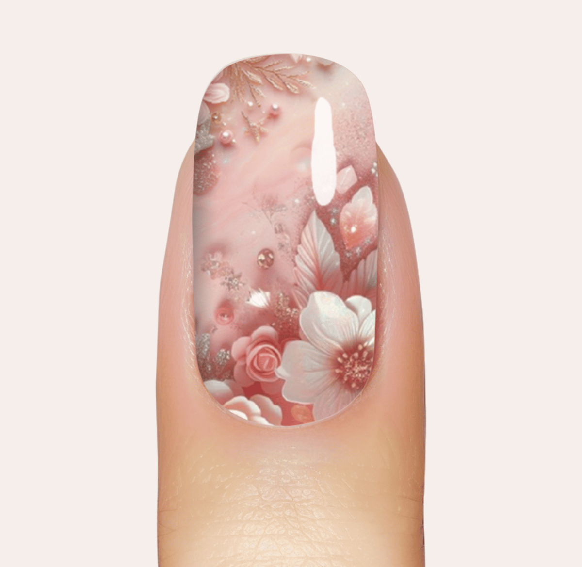 UV Gel: Dreamy Blooms