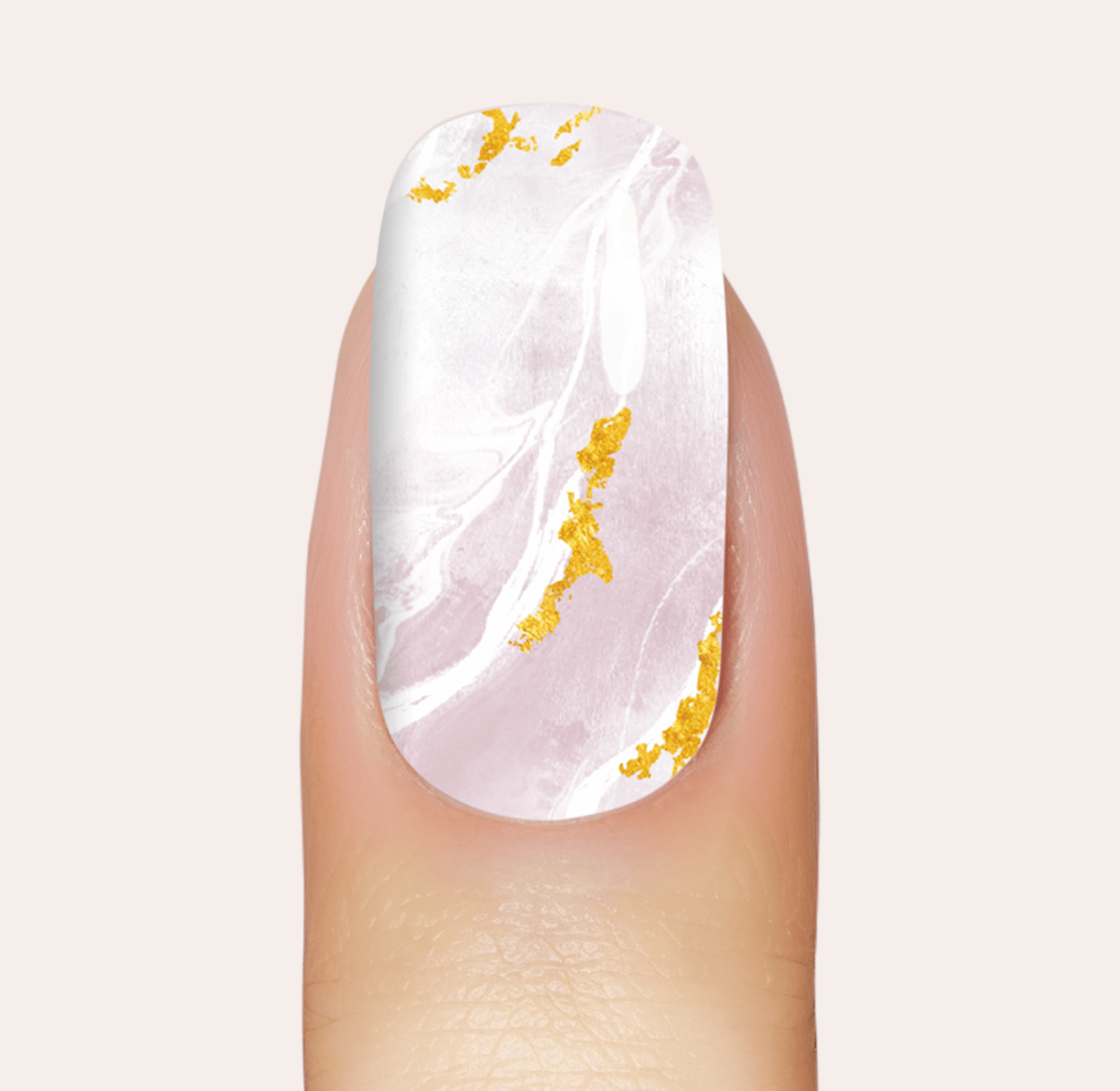 UV Gel: Gold Rush Marble