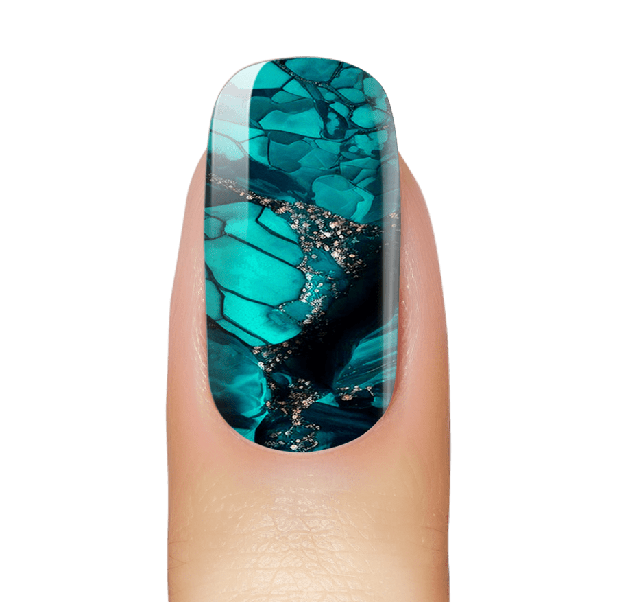 Dark Turquoise Marble