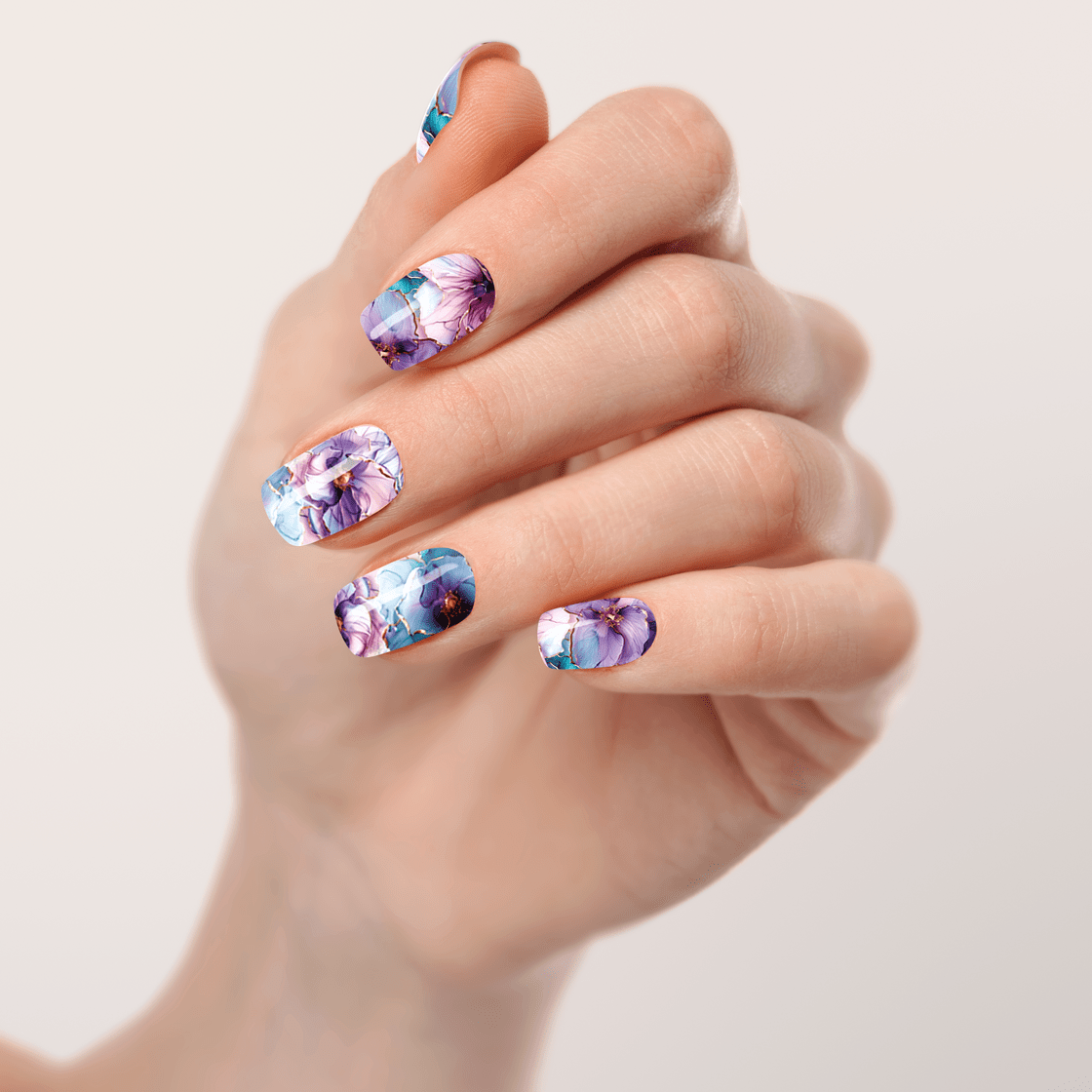 UV Gel: Pastel Petals